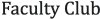 Logo FacultyClub